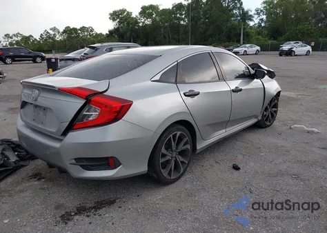 2019 Honda Civic Sport z USA, uszkodzony, nr VIN 2HGFC2F87KH604607